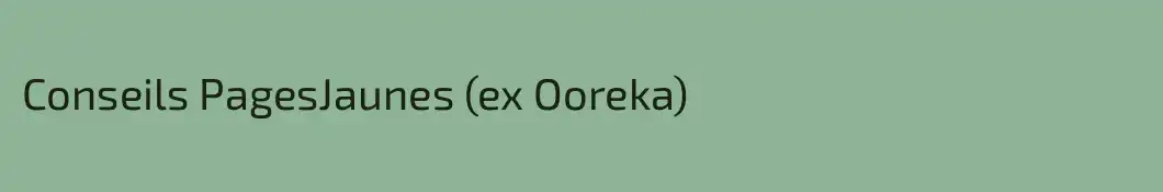 Conseils PagesJaunes (ex Ooreka)
